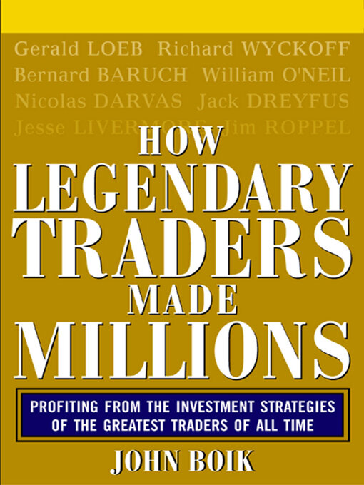 Cover image for How Legendary Traders Made Millions